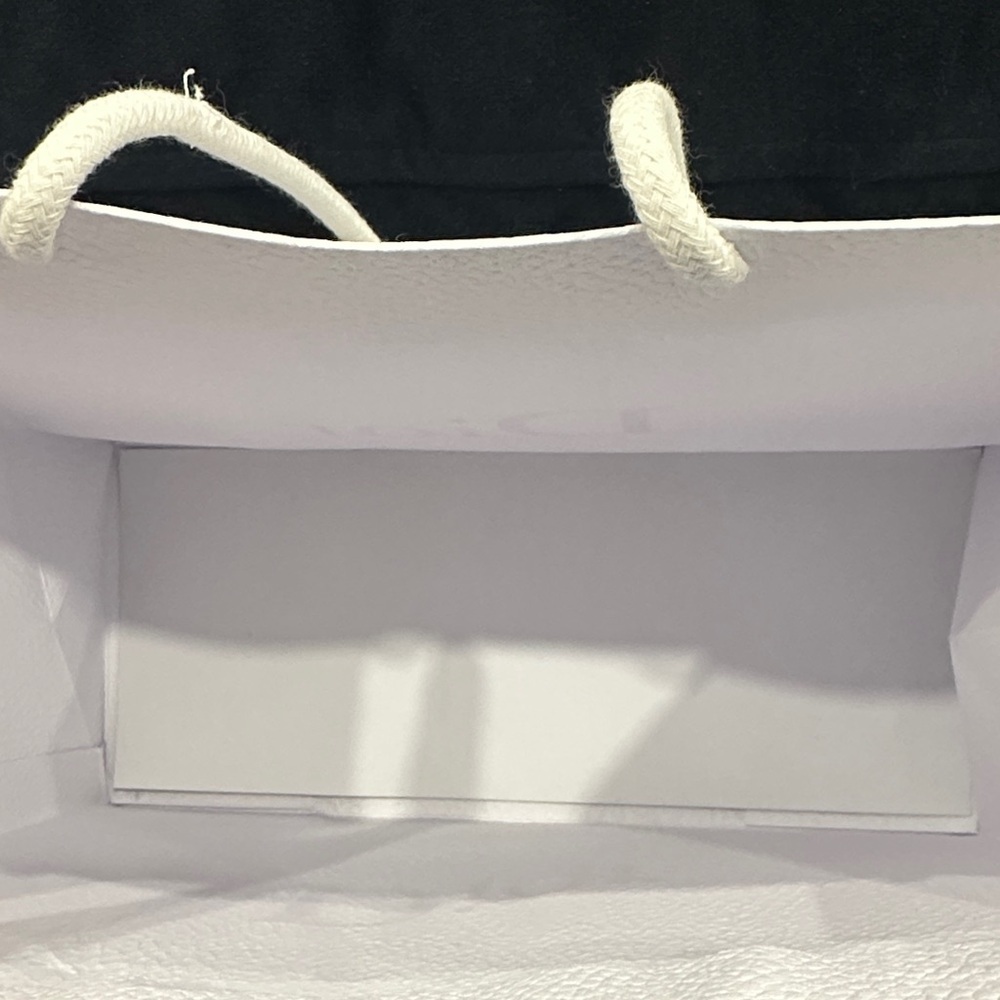 Dior Elegant White shopping Bag and Box Set - Picture 2 of 7